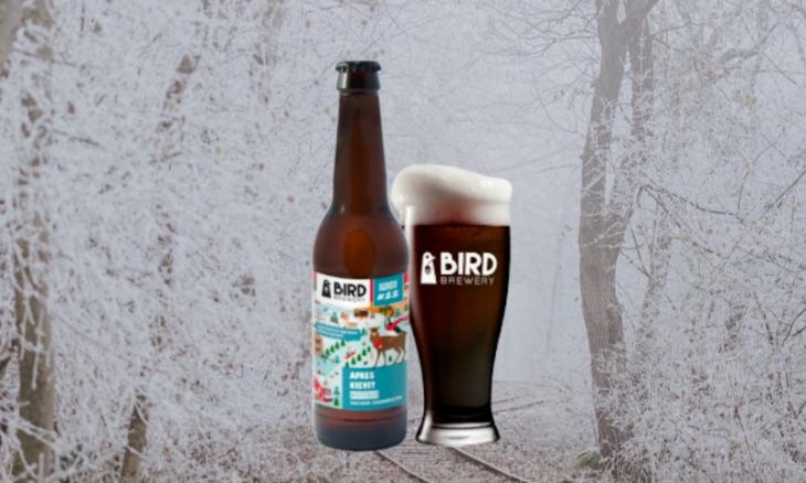 Apres Kievit jagermeister flesje en glas